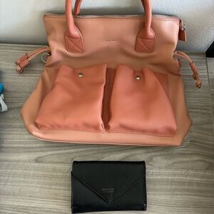 Matt and Nat vegan wallet with bag